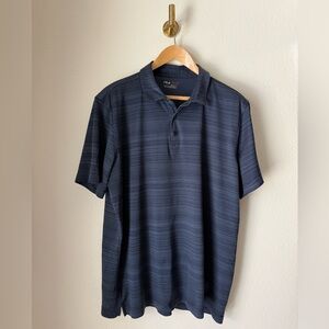 FILA Sport Men’s Performance Polo Shirt Navy Blue size XXL
